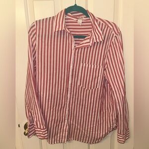 Breathable Striped Shirt for Summer